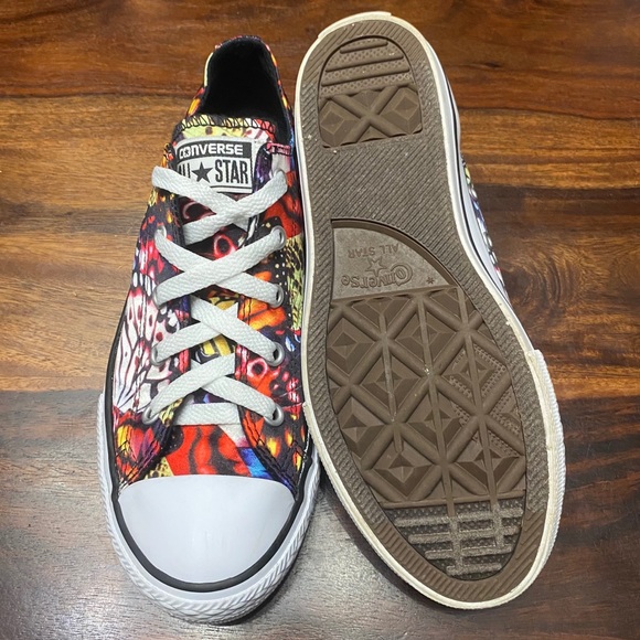 Converse All Star Lo Youth Butterflies Sneakers - Picture 12 of 12